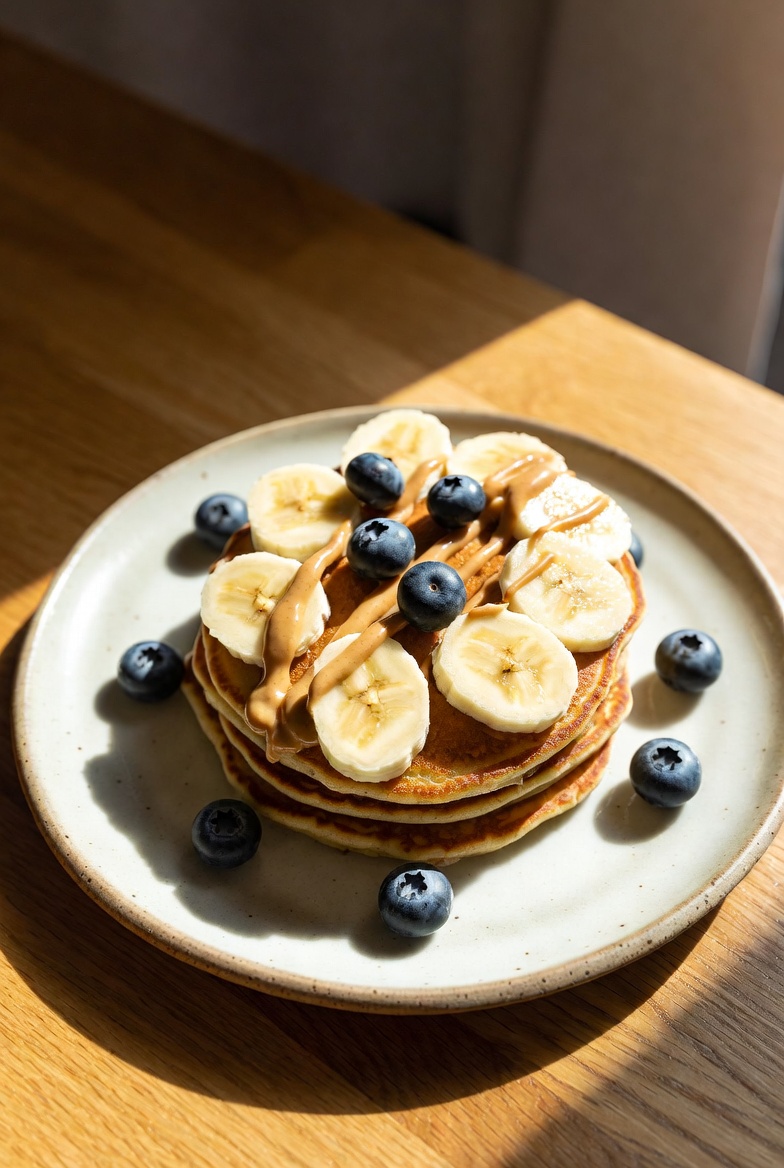 Proteínové palacinky s banánom