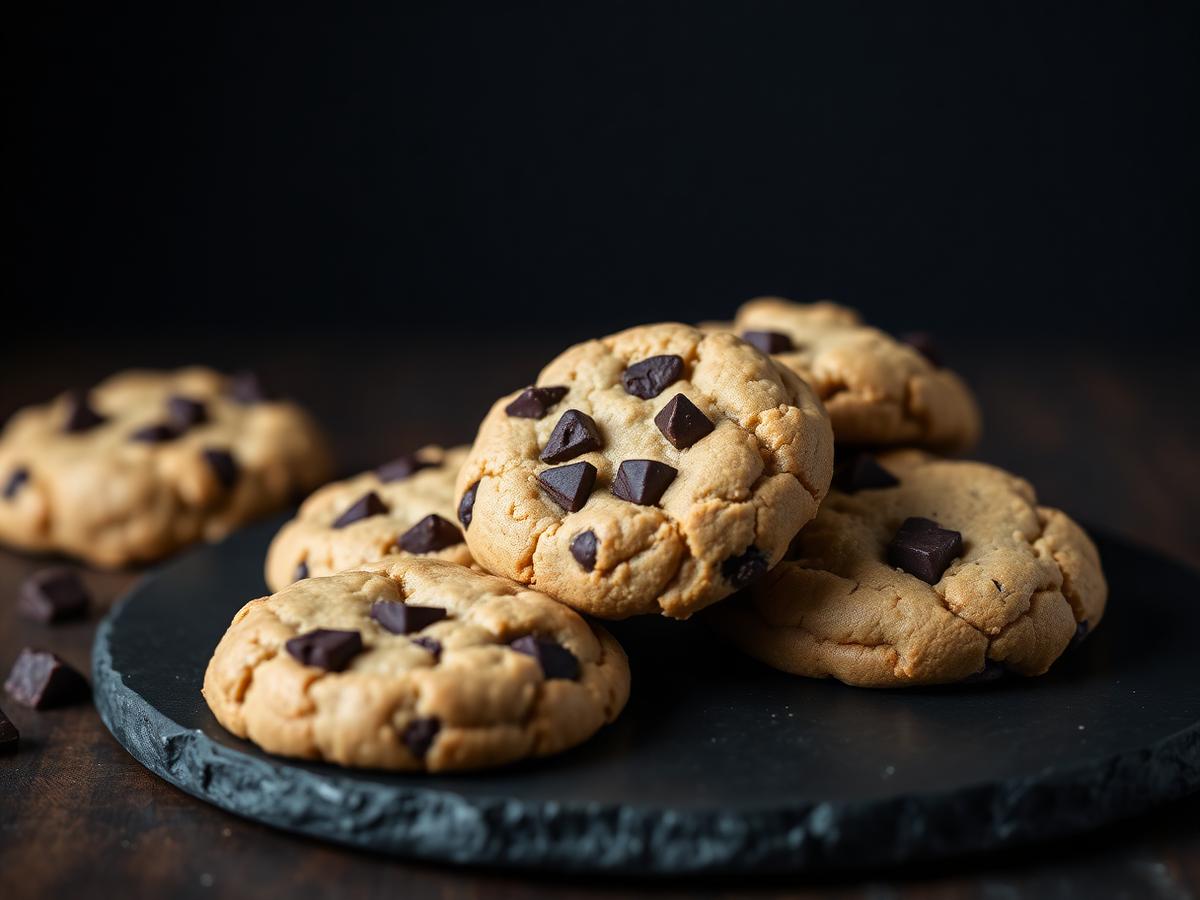 Proteínové cookies s arašidovým maslom